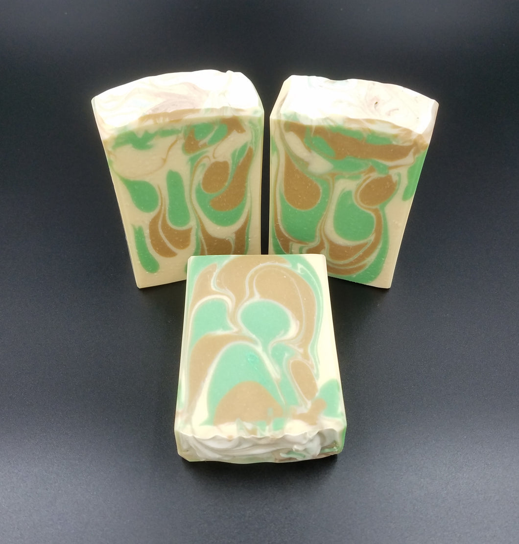 Lemongrass Kiwi Vert Hand Crafted Bar Soap